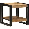 vidaXL Table Basse Vidaxl 40x50x38 Cm En Bois De Manguier Massif