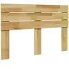 vidaXL Tête de lit 120 cm bois massif de chêne