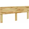 vidaXL Tête de lit 180 cm bois massif de chêne