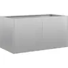 vidaXL Jardinière 80x40x40 cm acier galvanisé