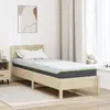 vidaXL Matelas Blanc, Gris 70 x 200 cm