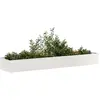 vidaXL Jardinière 360x80x40 cm acier inoxydable