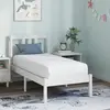 vidaXL Matelas Blanc 60 x 120 cm Tissu 100% polyester