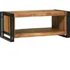 vidaXL Vidaxl Table Basse 90x50x38 Cm Bois Massif Acacia