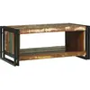 vidaXL Vidaxl Table Basse 90x50x38 Cm Bois Recyclé Solide