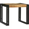 vidaXL Vidaxl Ensemble De 2 Tables Basses En Bois Massif De Manguier