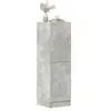 vidaXL Armoire de cuisine gris béton 38x41,5x131,5 cm bois ingénierie