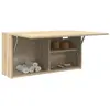 vidaXL Armoire murale de bain chêne sonoma 80x25x40 cm bois ingénierie