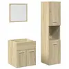 vidaXL Ensemble de meubles de salle de bain 3 pcs chêne sonoma