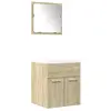 Vidaxl - Ensemble de meubles de salle de bain 3 pcs chêne sonoma Brun
