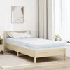 vidaXL Matelas Blanc 100 x 200 cm Tissu jacquard en polyester 100%