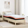 vidaXL Matelas Blanc, Gris 70 x 200 cm