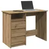 vidaXL Bureau chêne artisanal 102x50x75 cm bois d'ingénierie