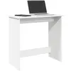 vidaXL Bureau Blanc 80x40x75 cm Bois d'ingénierie
