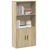 vidaXL Bibliothèque chêne sonoma 60x24x120 cm bois d'ingénierie