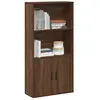 vidaXL Bibliothèque chêne marron 60x24x120 cm bois d'ingénierie
