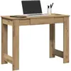 vidaXL Bureau chêne artisanal 100x45x75 cm bois d'ingénierie