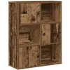 vidaXL Bibliothèque vieux bois 60x24x76,5 cm bois d'ingénierie