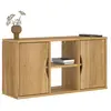 vidaXL Meuble TV ODDA 79x24x40,5 cm bois massif pin