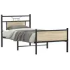vidaXL Cadre de lit sans matelas chêne sonoma 80x200 cm