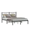 vidaXL Cadre de lit sans matelas chêne sonoma 140x190 cm