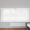 vidaXL Rideau en Dentelle Blanc 300 x 160 cm Polyester