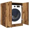 vidaXL Meuble pour machine à laver vieux bois 70,5x71,5x91,5 cm