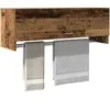 vidaXL Garde-robe vieux bois 100x32,5x35 cm bois d'ingénierie