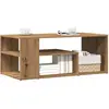 vidaXL Table d'appoint chêne artisanal 100x50x40 cm bois d'ingénierie