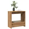 vidaXL Table d'appoint chêne artisanal 50x26x50 cm bois d'ingénierie