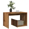 vidaXL Table d'appoint vieux bois 59x36x38 cm bois d'ingénierie