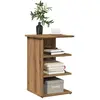 vidaXL Buffet chêne artisanal 35x35x55 cm bois d'ingénierie