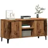 vidaXL Meuble TV vieux bois 102x35x50 cm bois d'ingénierie