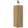 vidaXL Meubles TV 2 pcs chêne artisanal 30,5x30x90cm bois d'ingénierie