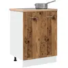 vidaXL Armoire de plancher vieux bois 60x46x81,5 cm bois d'ingénierie