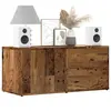 vidaXL Meuble TV vieux bois 80x34x35,5 cm bois d'ingénierie