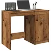 vidaXL Bureau vieux bois 100x50x76 cm bois d'ingénierie