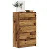 vidaXL Commode vieux bois 60x36x103 cm bois d'ingénierie