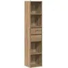 vidaXL Bibliothèque chêne artisanal 36x30x171 cm bois d'ingénierie
