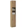 vidaXL Armoire de salle de bain chêne artisanal 32x25,5x190 cm