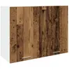 vidaXL Armoire suspendue vieux bois 80x31x60 cm bois d'ingénierie