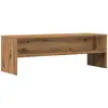 vidaXL Meuble TV chêne artisanal 120x40x40 cm bois d'ingénierie