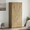 vidaXL Garde-robe chêne artisanal 80x52x180 cm bois d'ingénierie