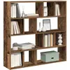 vidaXL Bibliothèque/Séparateur de pièce vieux bois 105x24x102 cm