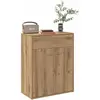 vidaXL Buffet chêne artisanal 60x30x75 cm bois d'ingénierie