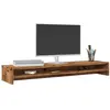 vidaXL Support de moniteur vieux bois 100x24x13 cm bois d'ingénierie