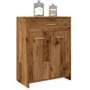 vidaXL Armoire de salle de bain vieux bois 60x33x80 cm bois ingénierie