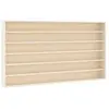 vidaXL Vidaxl Vitrine De Collection En Bois Avec 6 Étagères 80x8,5x55 Cm