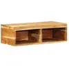 vidaXL Meuble TV mural 60x30x19 cm bois massif d'acacia