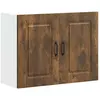 vidaXL Armoire murale de cuisine Kalmar chêne fumé bois d'ingénierie